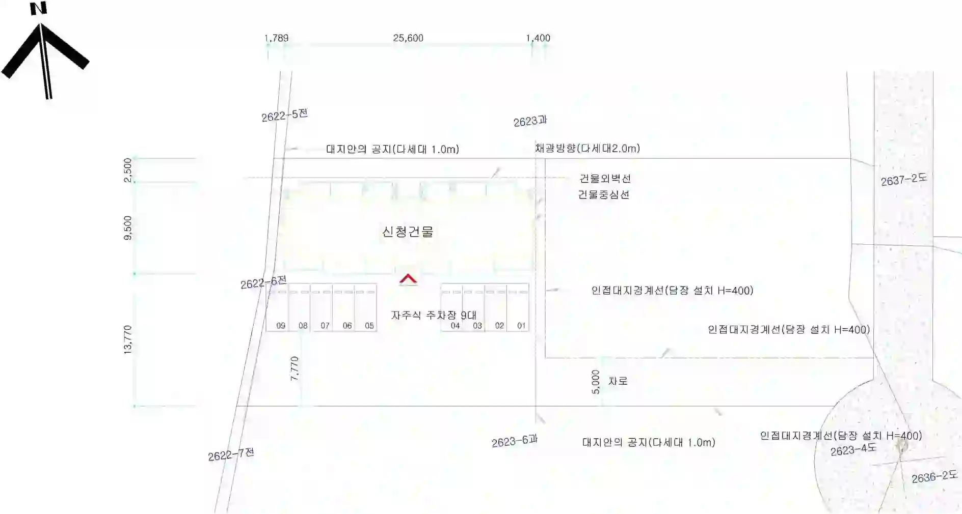 오렌지트리빌리지5차 배치도 이미지